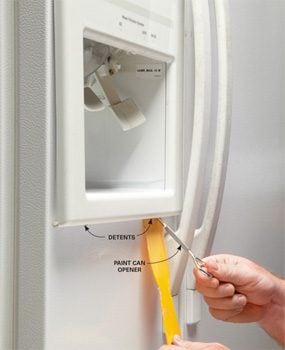 refrigerator water dispenser not working